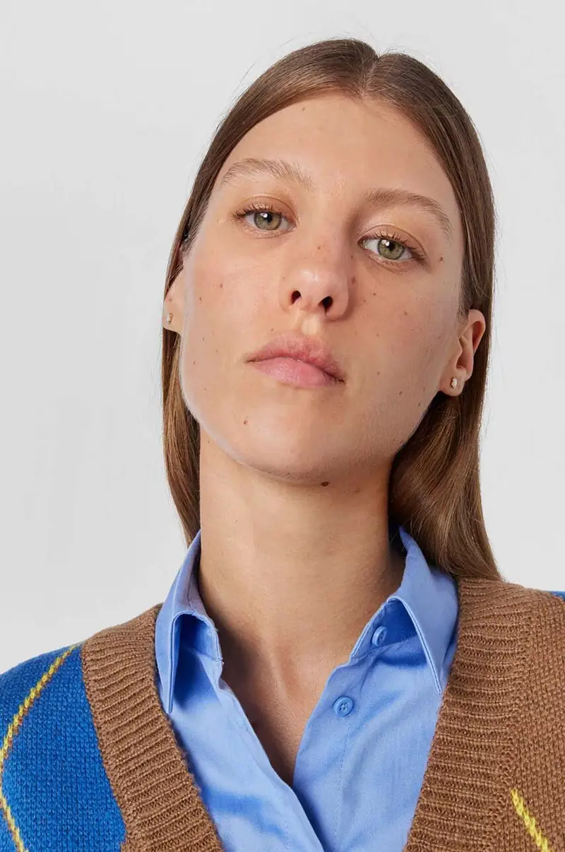 orecchini in argento placcato in oro miniatura 5