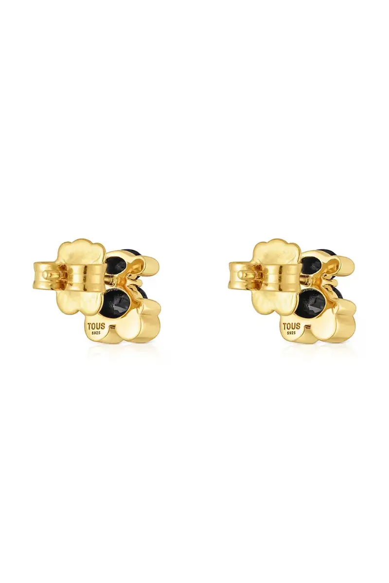 orecchini in argento placcato in oro Bold Bear Gem 1004226800 miniatura 3