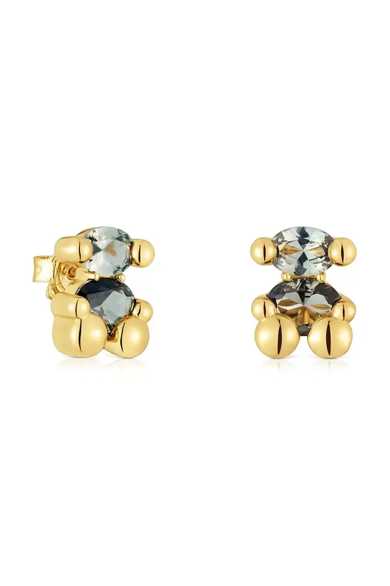 orecchini in argento placcato in oro Bold Bear Lab 1004255000