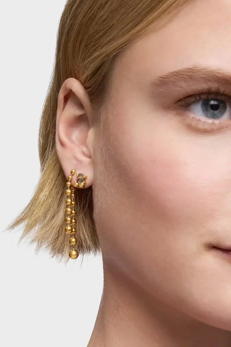 orecchini in argento placcato in oro Bold Bear Lab 1004255200 miniatura 4