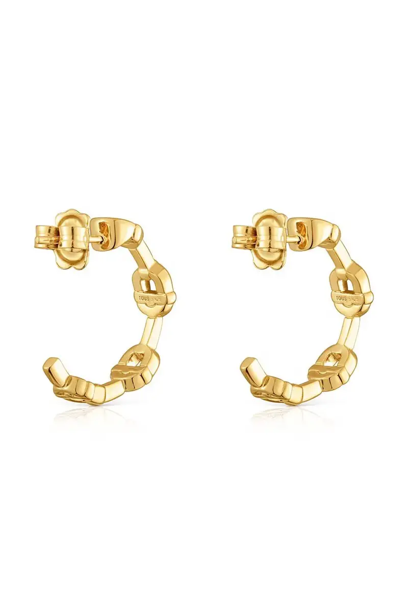 orecchini in argento placcato in oro Manifesto miniatura 3