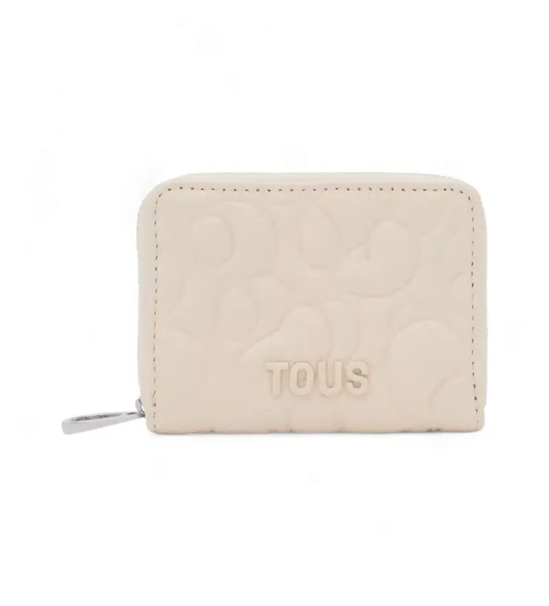 per donna 2002025001 Portafoglio Greta in pelle beige (OSFA), Casual, Poliuretano