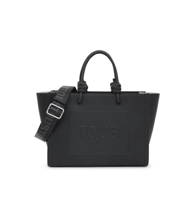 per donna. 2002025651 Nuova borsa shopper M. Amaya T La Rue nera (OSFA), Nero, Casual, Poliuretano Pelle