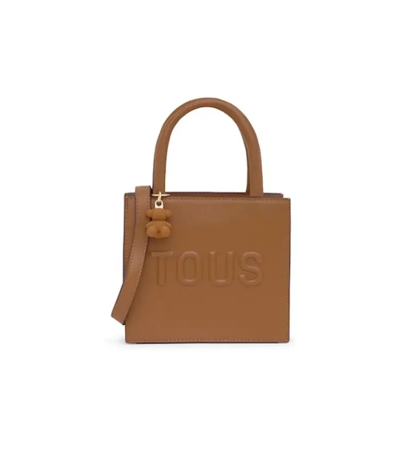 per donna 2002106646 Borsa mini cubo Brenda, cammello (OSFA), Marrone, Casual, Poliuretano