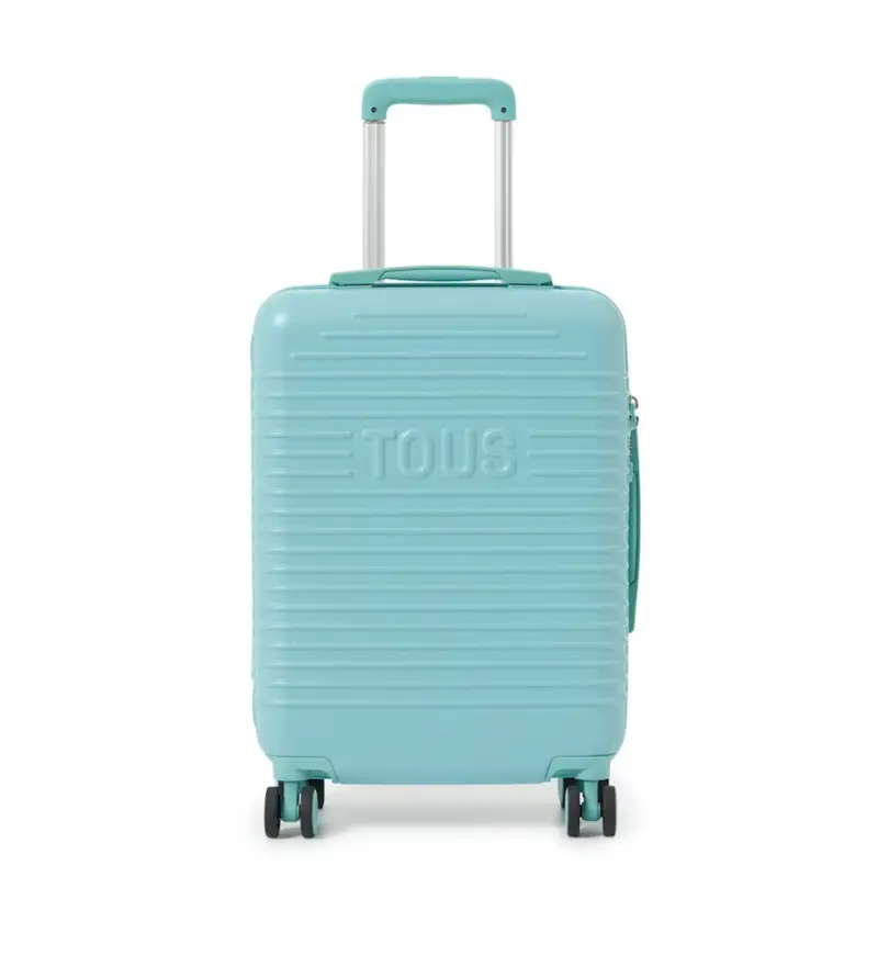 per donna 2002129238 Valigia da viaggio turchese (OSFA), Casual, ABS/Policarbonato