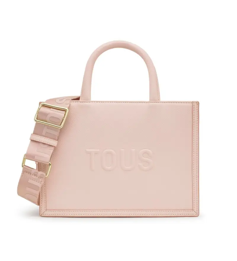 per donna 2002192113 Borsa shopper media Brenda in rosa chiaro (OSFA), Casual, Poliuretano