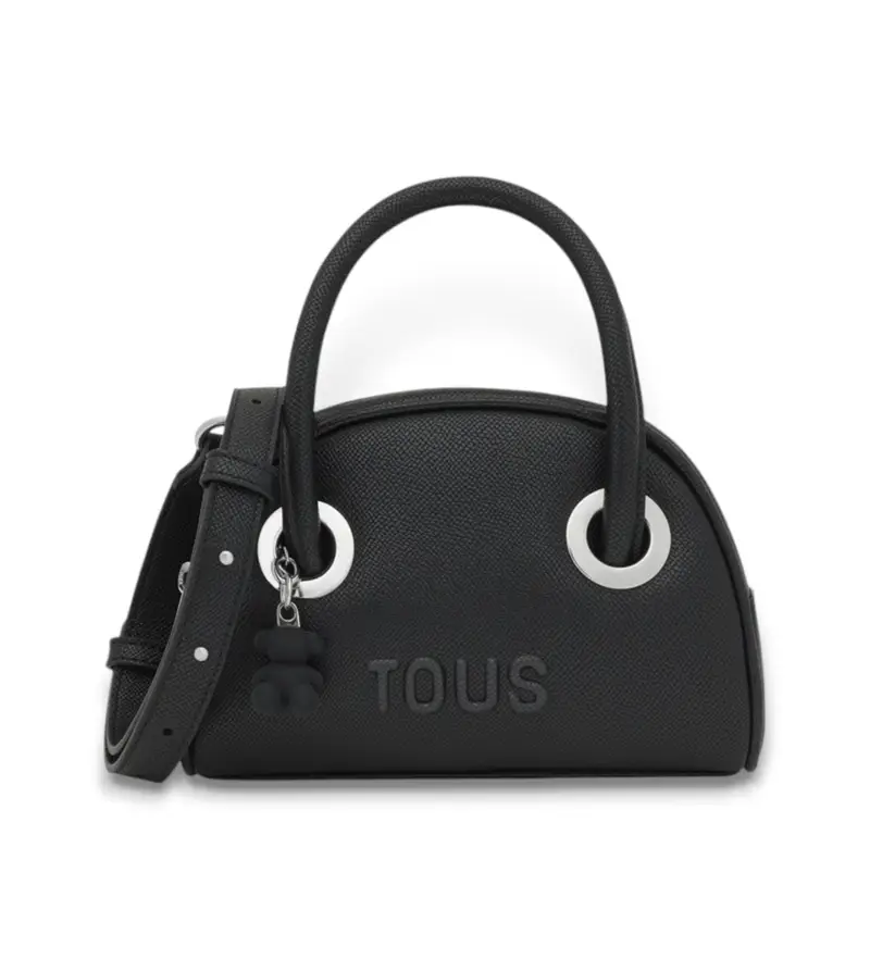 per donna 2002202251 Borsa bowling S Poppy Tierra nera (OSFA), Nero, Casual, Poliuretano