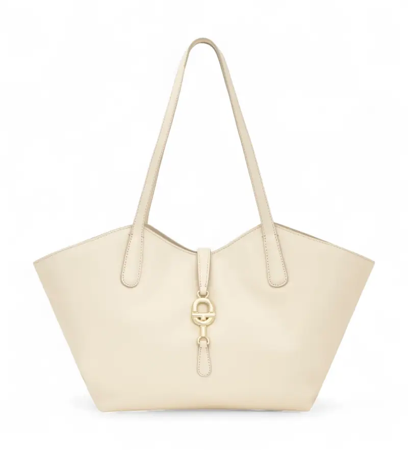 per donna 2002300701 Borsa tote beige Manifesto (OSFA), Casual, Pelle