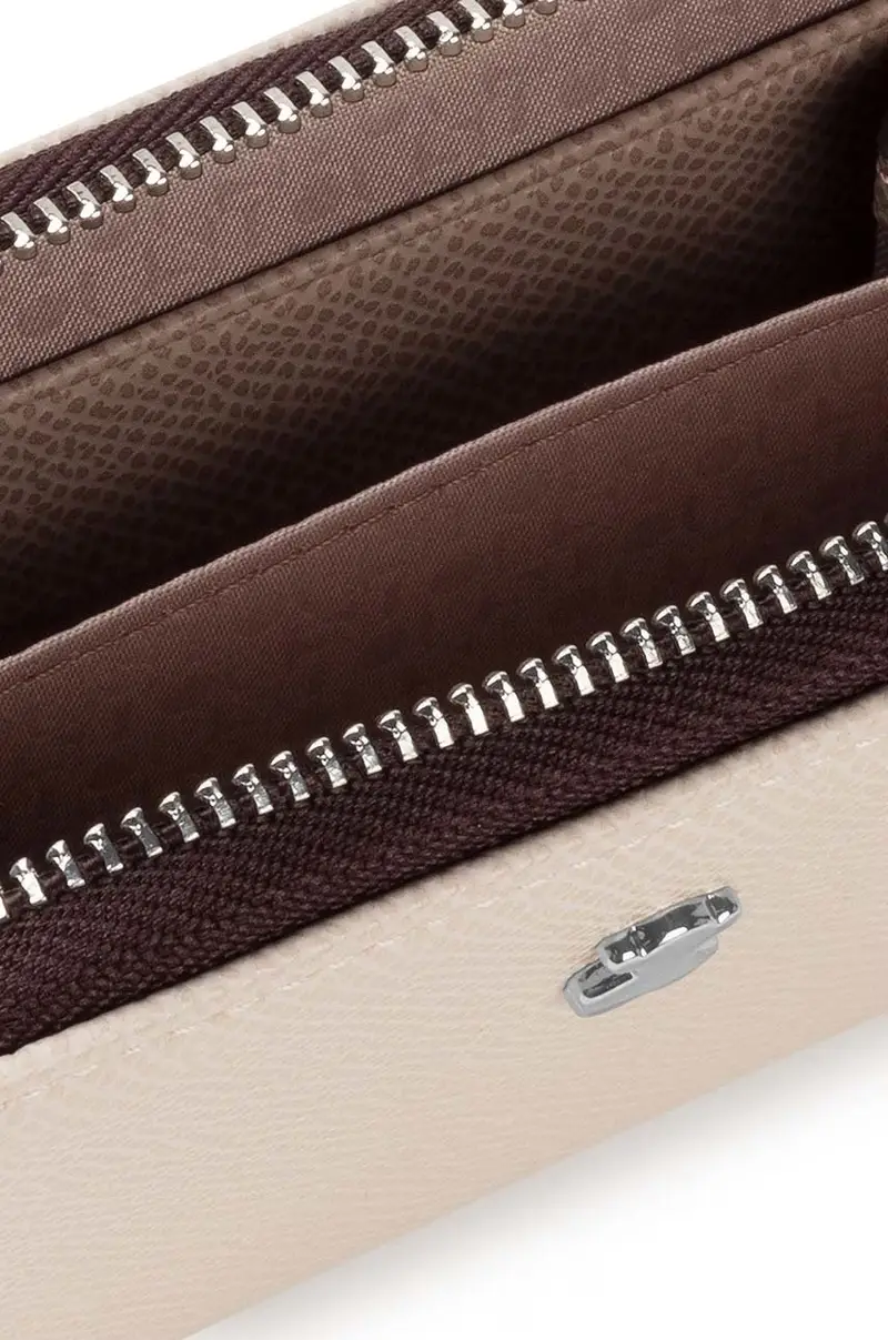 portafoglio Beige miniatura 2