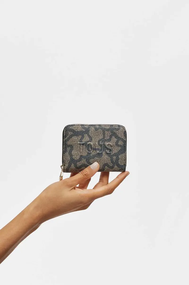 portafoglio donna Nero miniatura 4