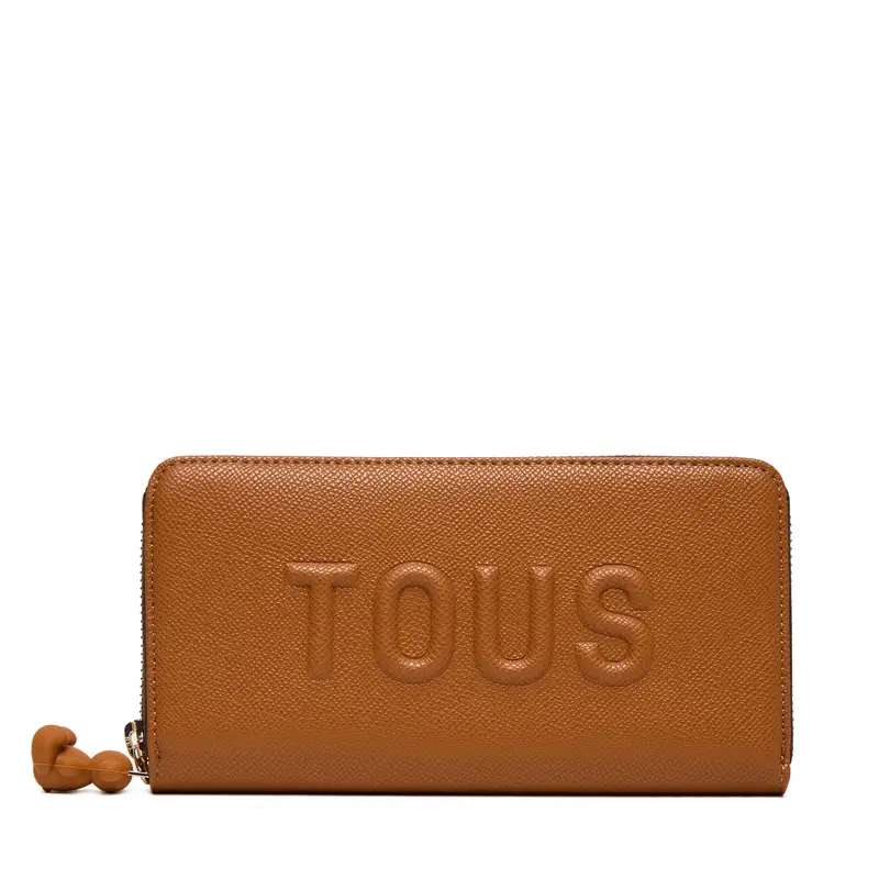 Portafoglio grande da donna TOUS Brenda 2002105444 Marrone