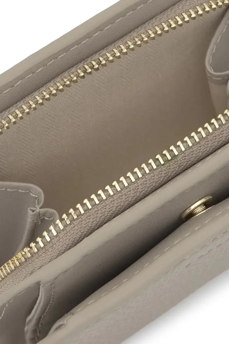 portafoglio in pelle FOLD donna colore grigio 2002306044 miniatura 4