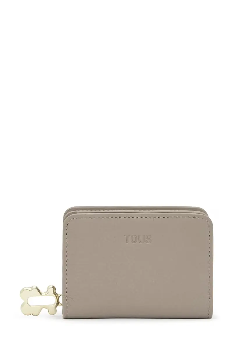 portafoglio in pelle FOLD donna colore grigio 2002306044