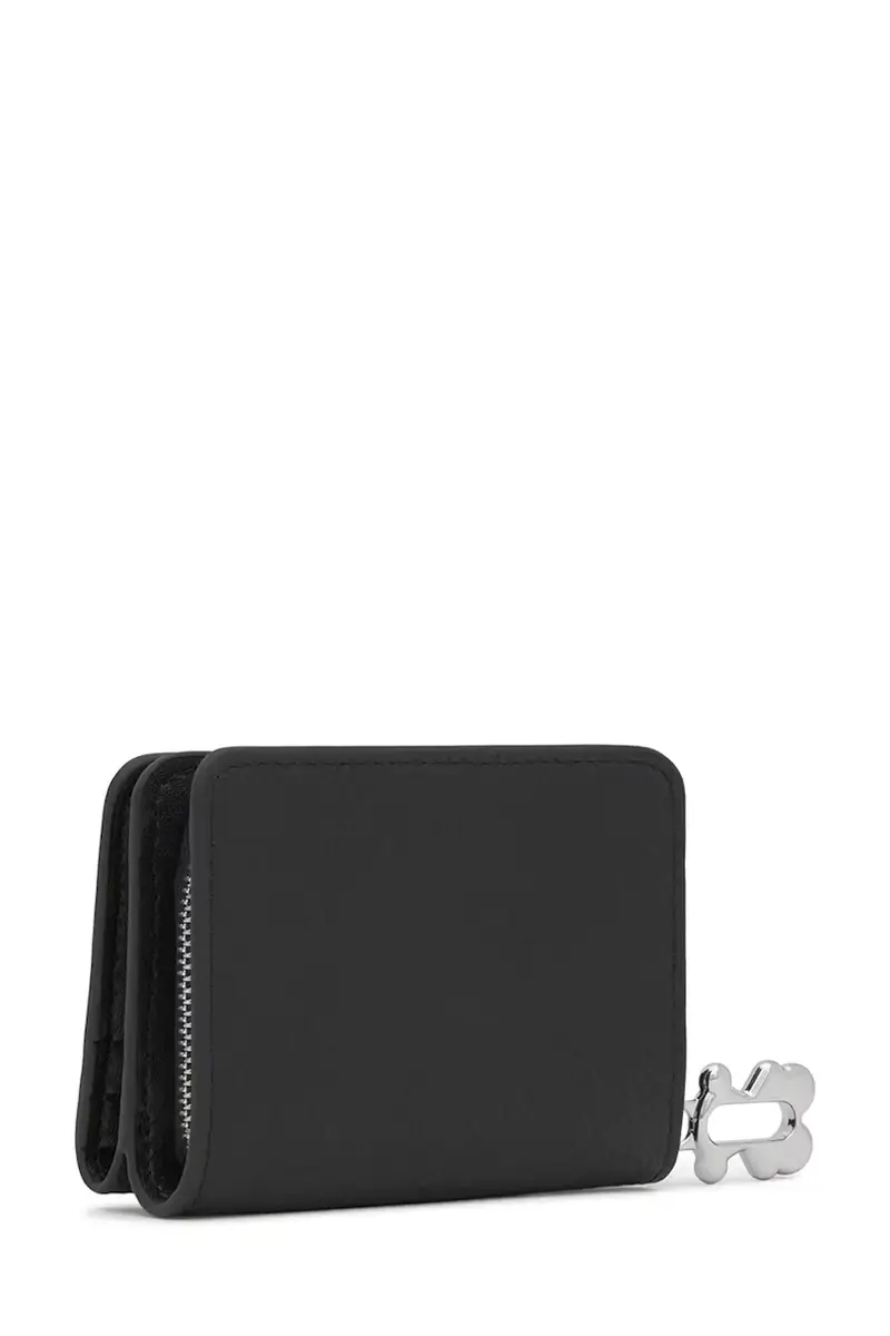 portafoglio in pelle FOLD donna colore nero 2002306051 miniatura 2