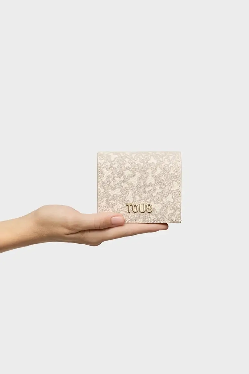 portafoglio KAOS MINI LINES donna colore beige 2002183601 miniatura 4