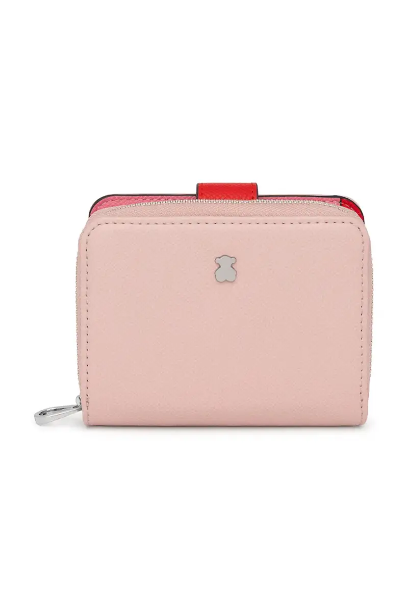 portafoglio NEW DUBAI SAFFIANO Rosa