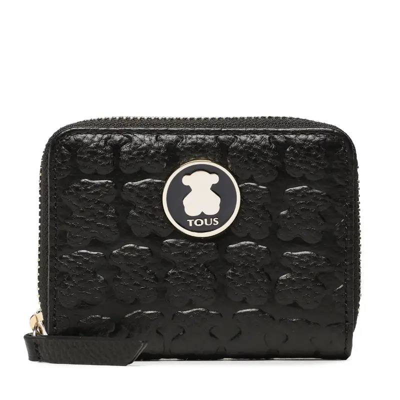 Portafoglio piccolo da donna TOUS Monedero M. Sherton 2001145151 Nero