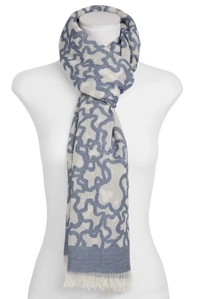 scialle donna Multicolore miniatura 3