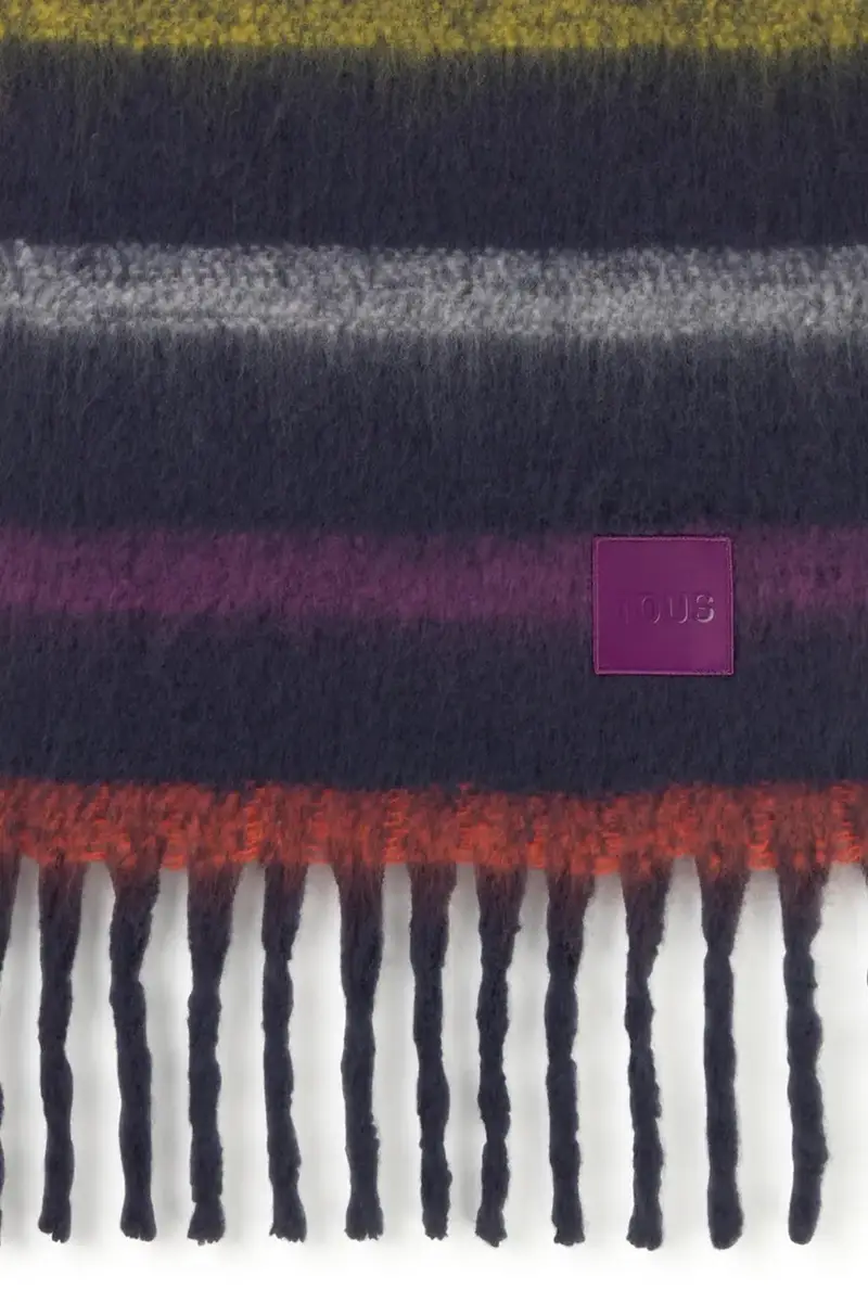 sciarpa TEXTIL donna colore blu navy 2002138334 miniatura 2