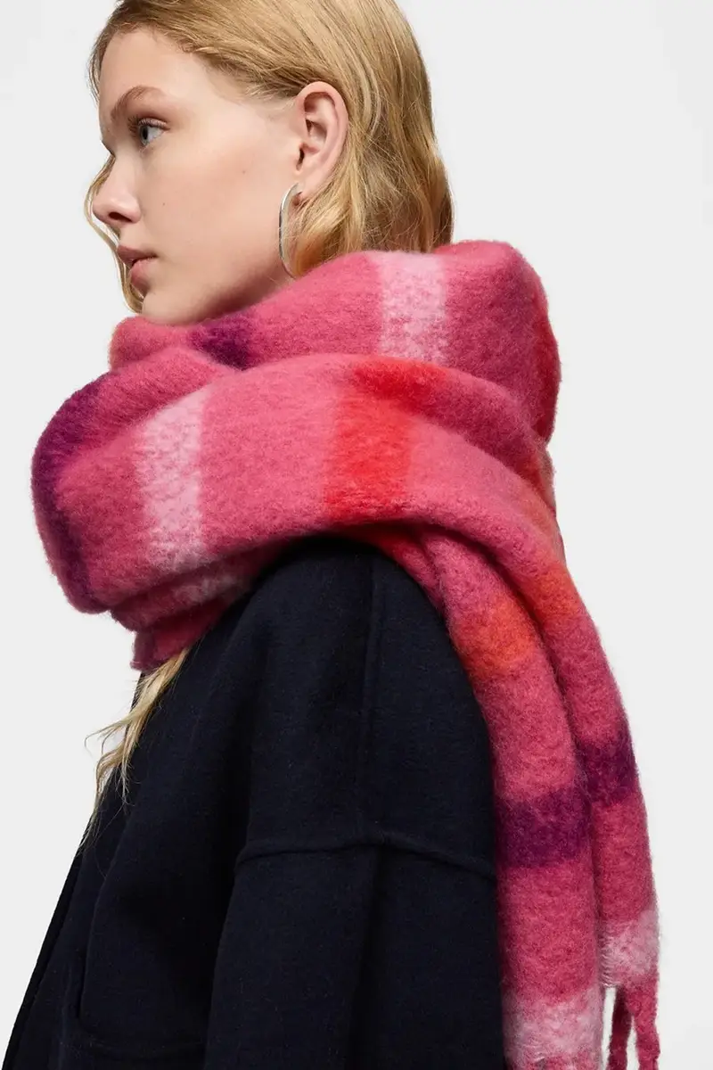 sciarpa TEXTIL donna colore rosa 2002138325 miniatura 4