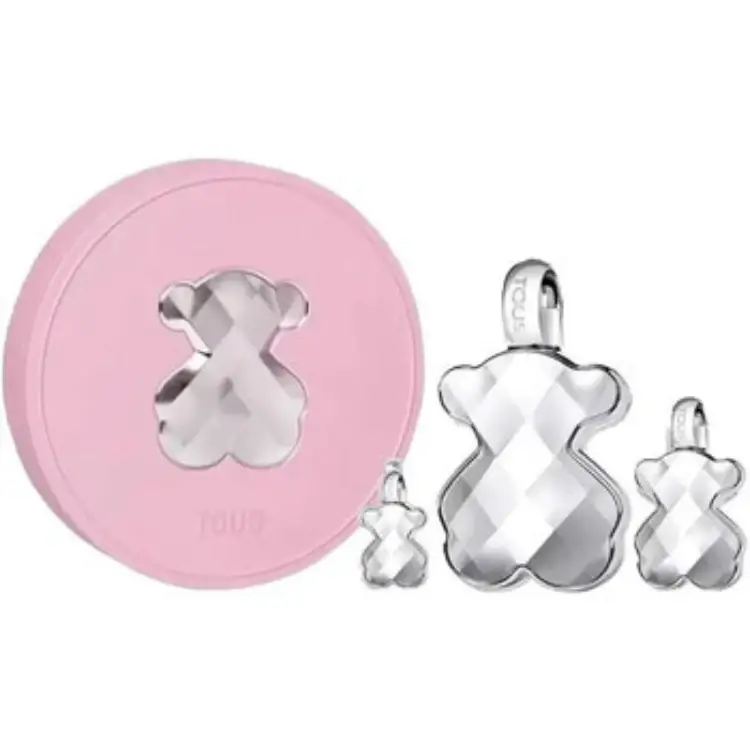 Set Tous Loveme Silver Edp 90ml Edp 15ml Mini 4,5ml@