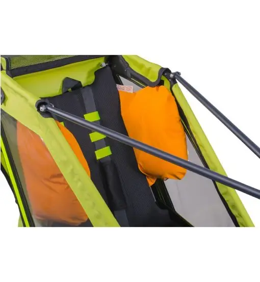 iSuro - cuscino rimorchio bici Orange