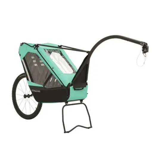 SingleTrailer II Sport - rimorchio bici Green