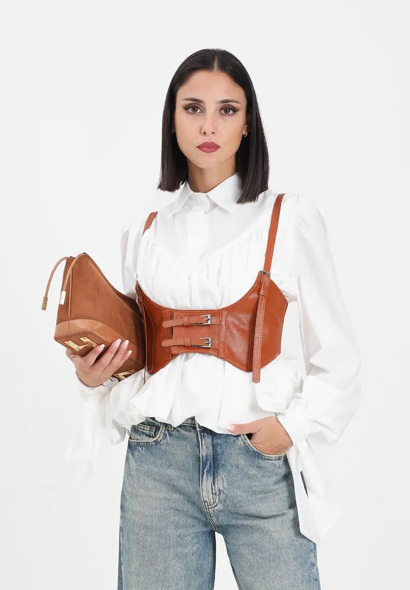 Blusa a manica lunga Weiser bianca da donna miniatura 2