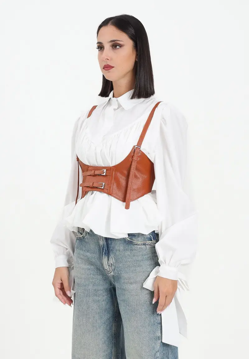 Blusa a manica lunga Weiser bianca da donna