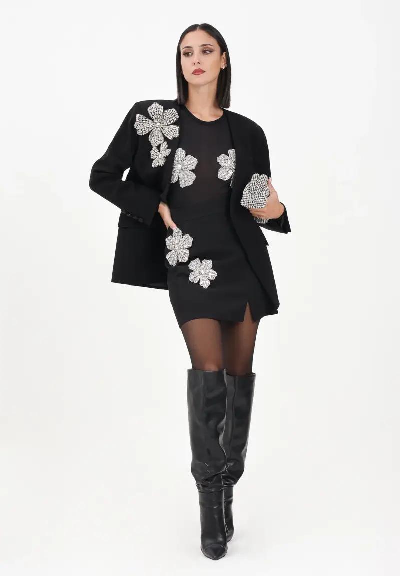 Gonna corta Arlee nera da donna miniatura 2