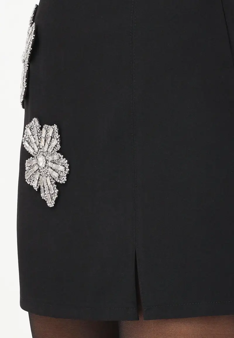 Gonna corta Arlee nera da donna miniatura 3