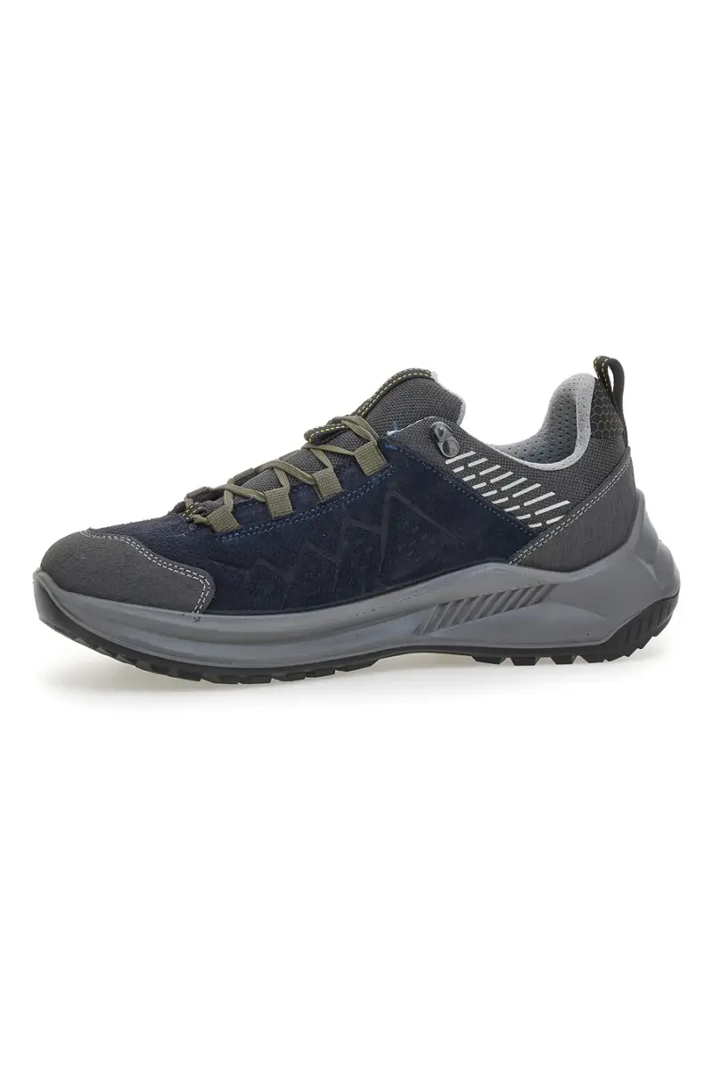 Scarpe da trekking blu waterproof Track down 15501S46T [ANTRACITE miniatura 4
