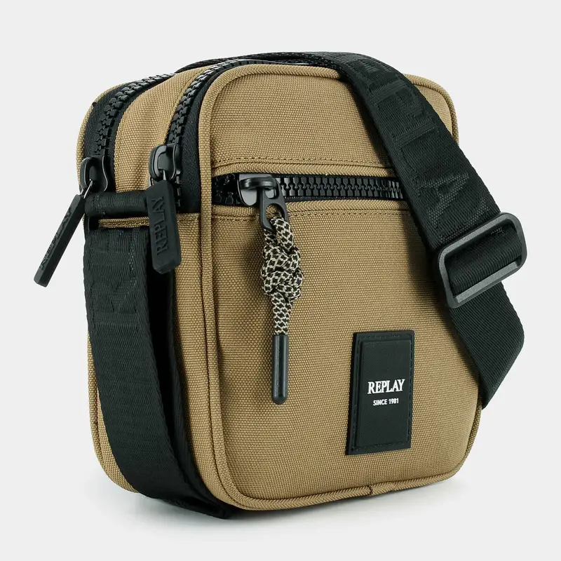 Tracolle Replay da Uomo, beige miniatura 2