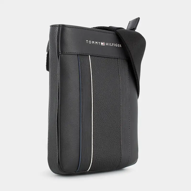 Tracolle Tommy Hilfiger da Uomo, nero miniatura 2