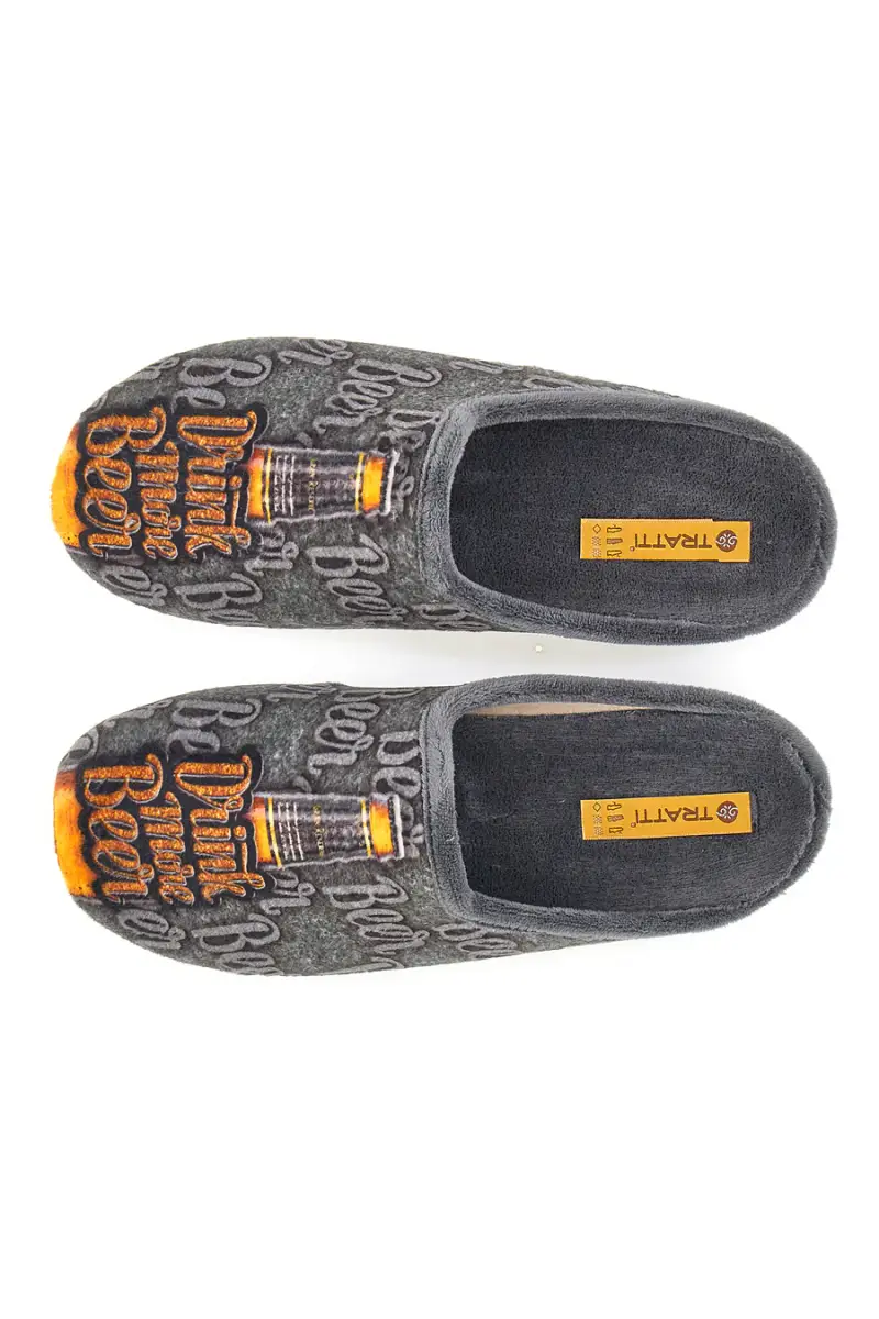 TRATTI Pantofole Grigio 3795446 miniatura 5