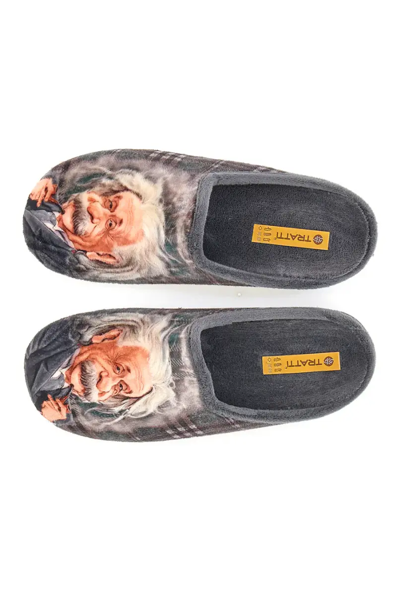 TRATTI Pantofole Grigio 3795450 miniatura 5