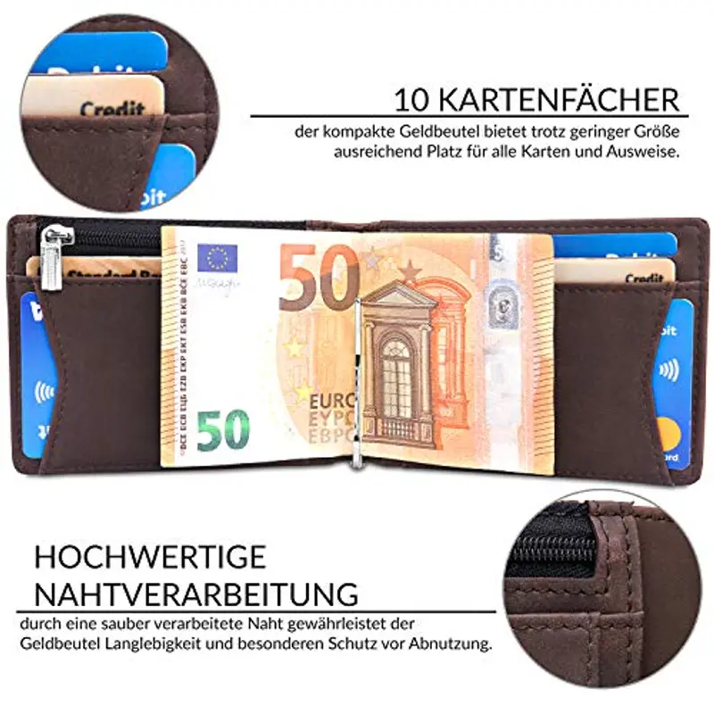 TRAVANDO Porta carte di credito Uomo 1599934 miniatura 2