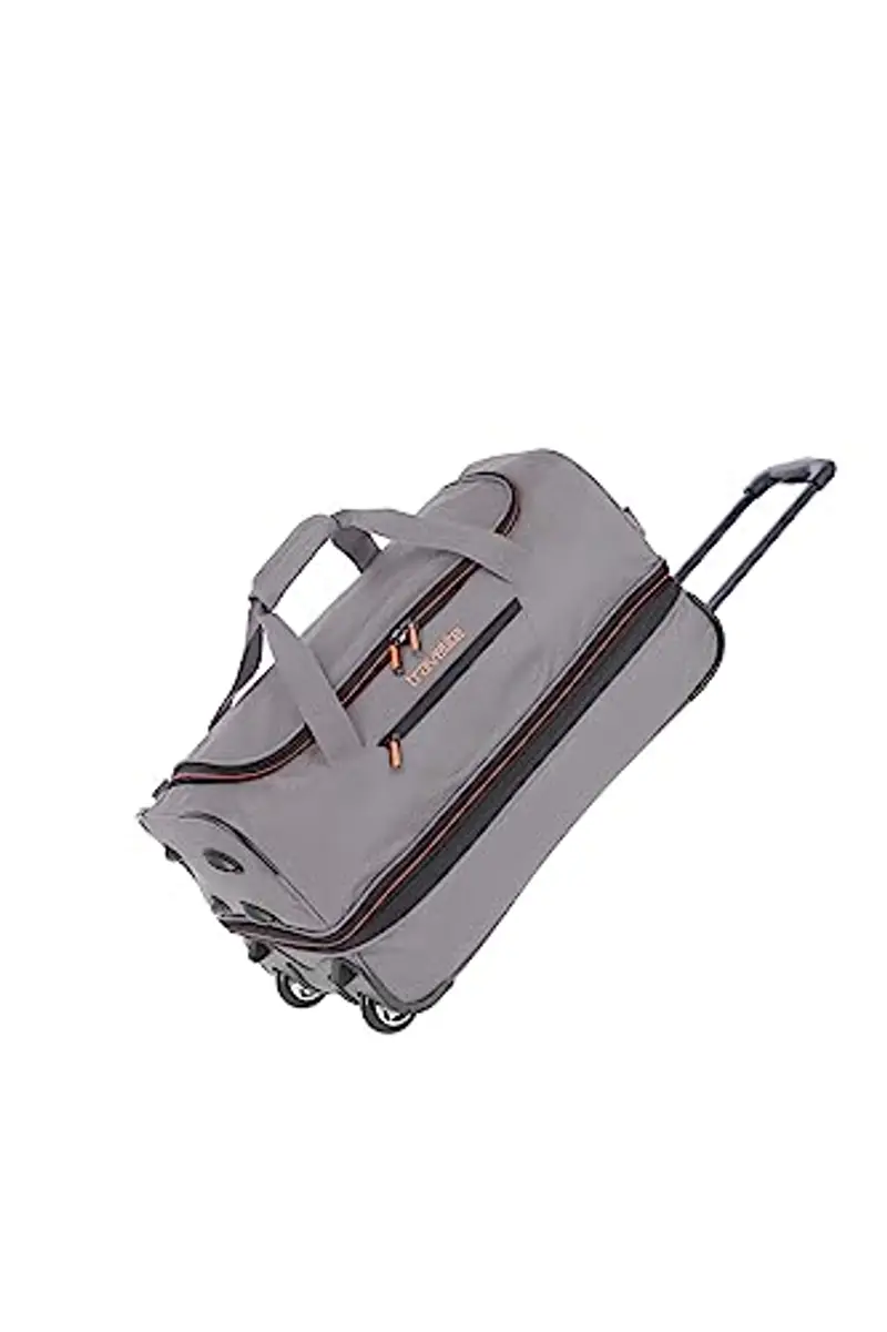 travelite trolley da viaggio con ruote, grande, volume espandibile, BASICS,valigia trolley grande con piega espandibile, 70 cm, 98-119 litri