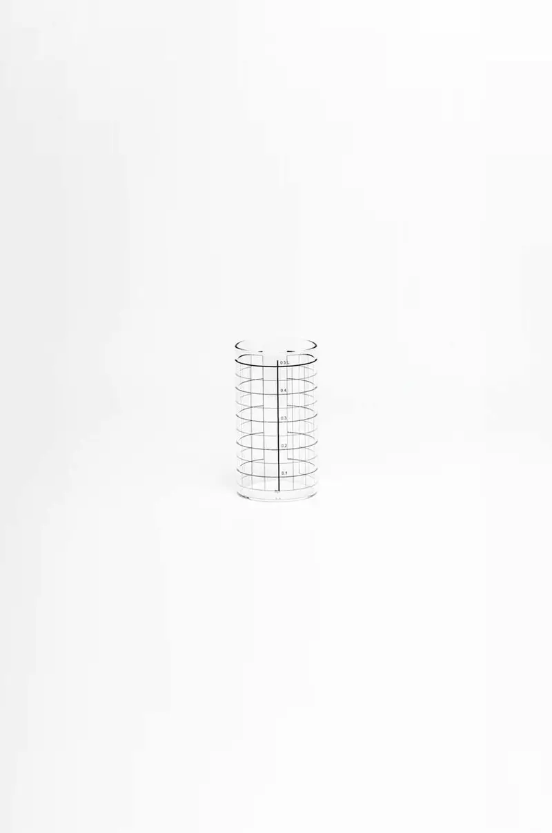 set bicchieri Double Lines 500 ml pacco da 4 Transparente miniatura 2