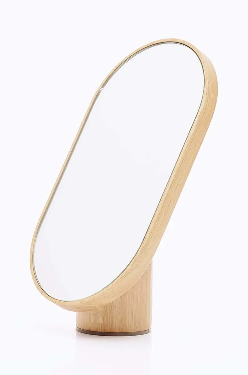 specchio da terra ClearVision Woodturn Grigio