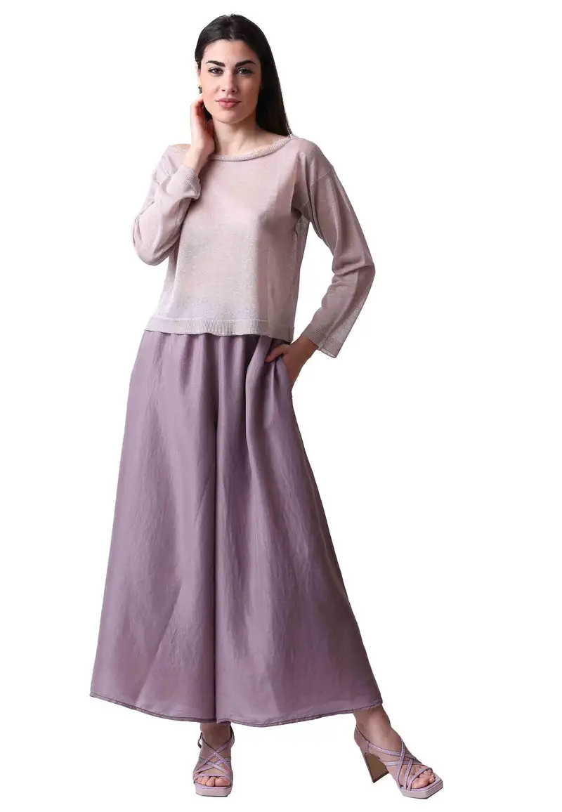 Maglia donna firmata in viscosa glicine Donna MISTO 036