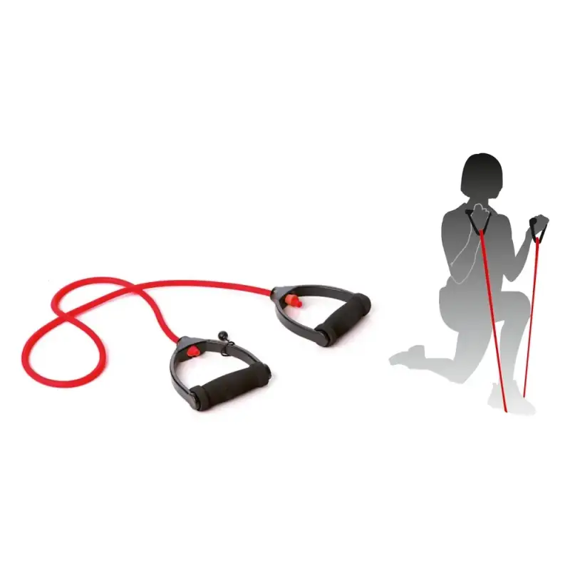 Tubo elastico con maniglie Tremblay a bassa resistenza