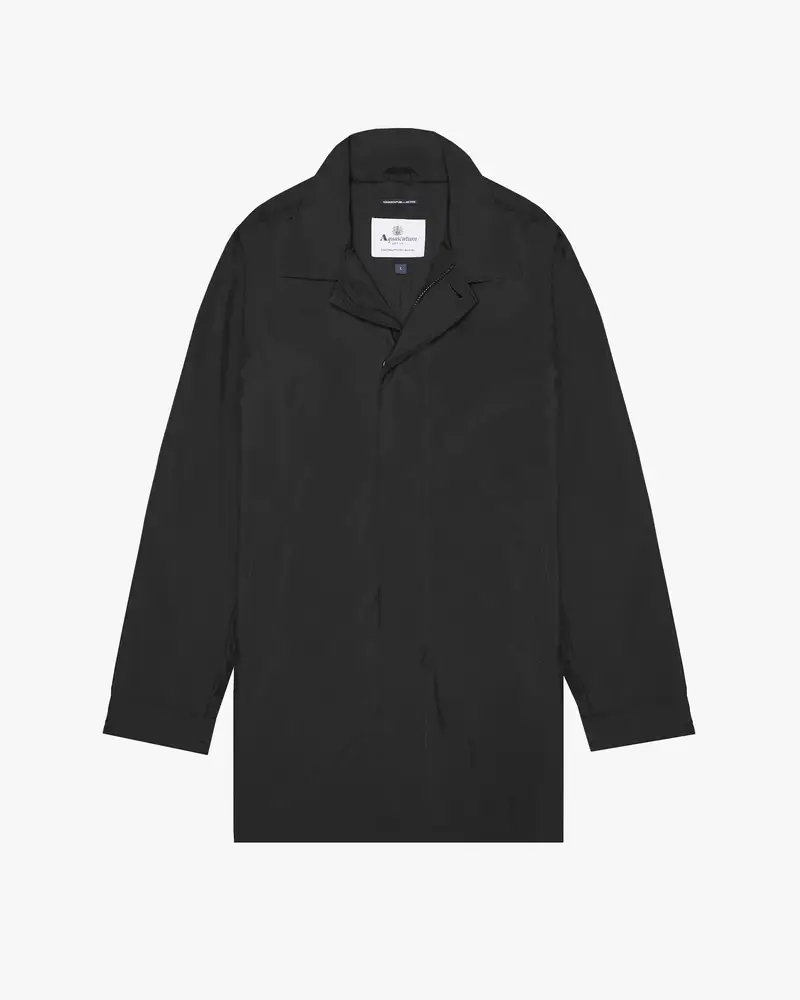 Aquascutum Trench Nero 935161 miniatura 3
