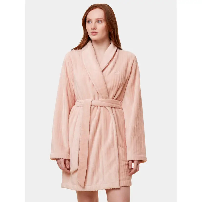 Accappatoio Robes Fleece Robe 3/4 10216521 Rosa