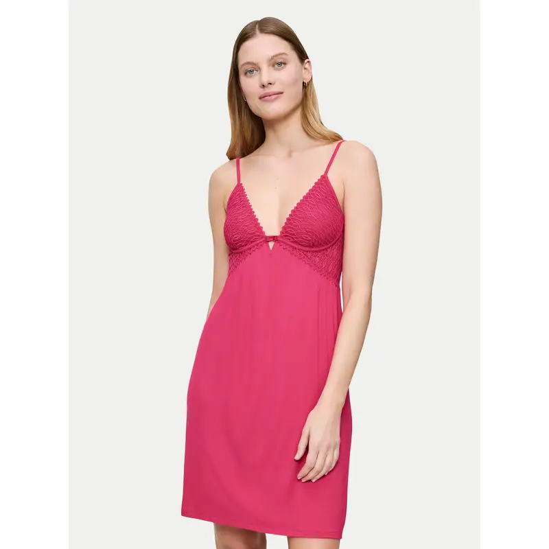 Camicia da notte Aura Spotlight 10225033 Rosa Regular Fit