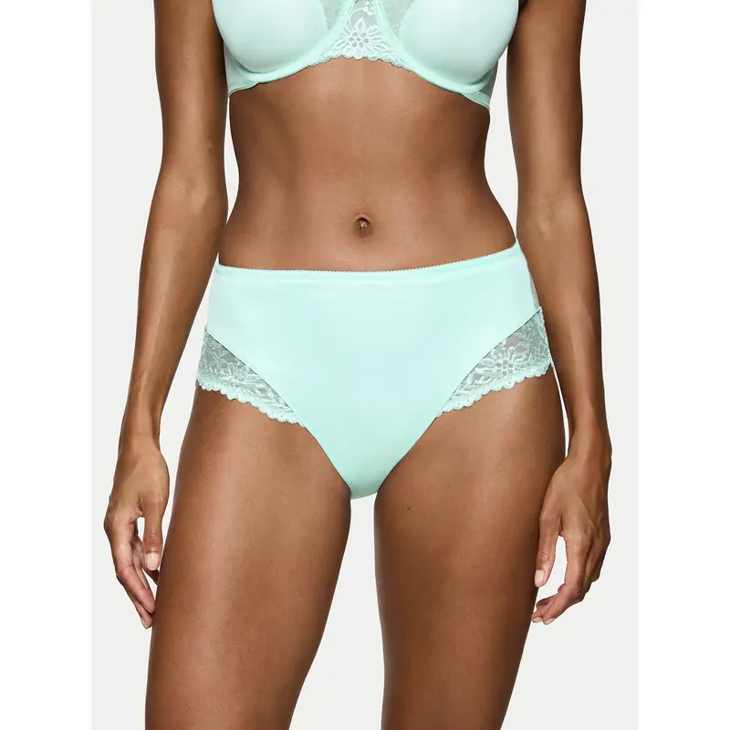 Mutande classiche a vita alta Ladyform Soft Maxi 10210671 Blu