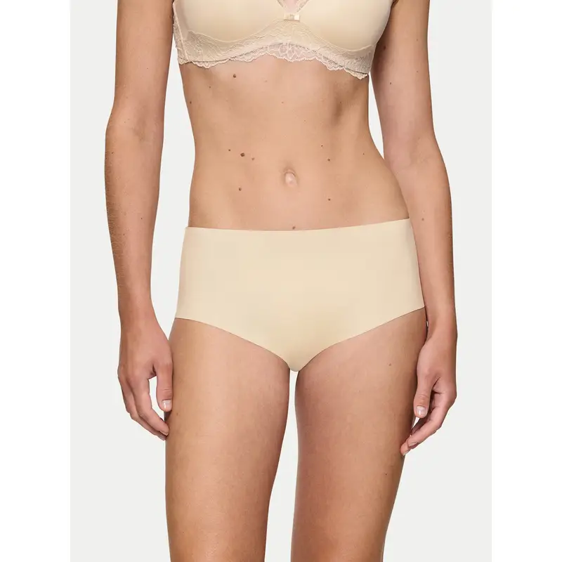 Mutande classiche a vita alta Pretty 10222227 Beige
