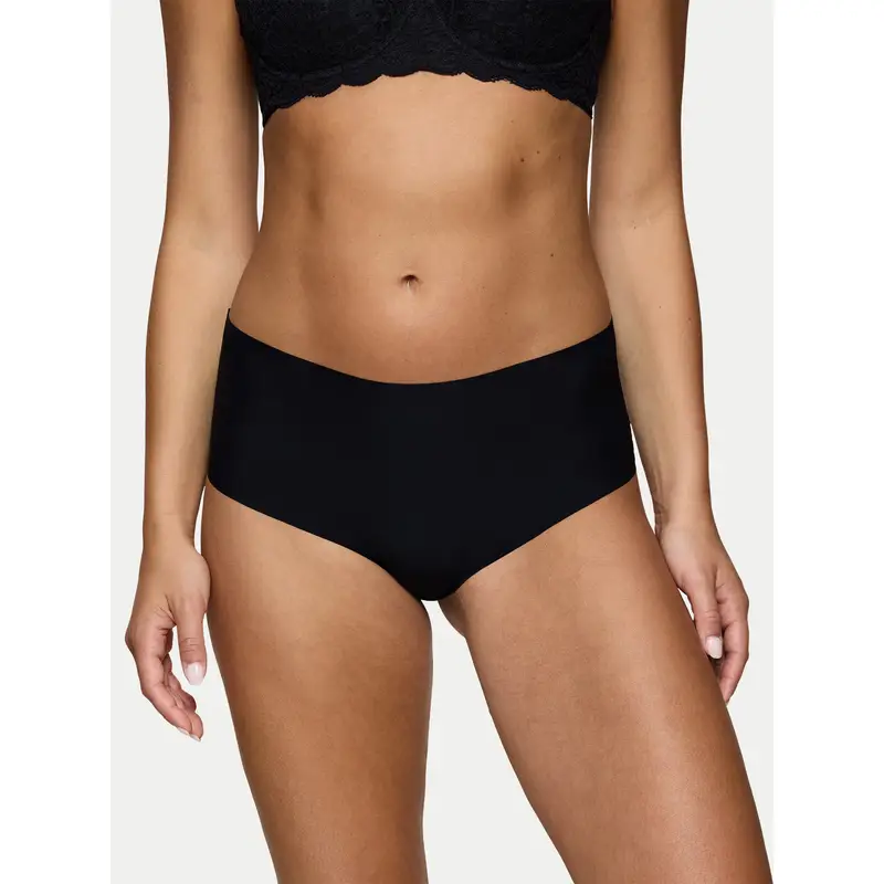 Mutande classiche a vita alta Pretty 10222227 Nero