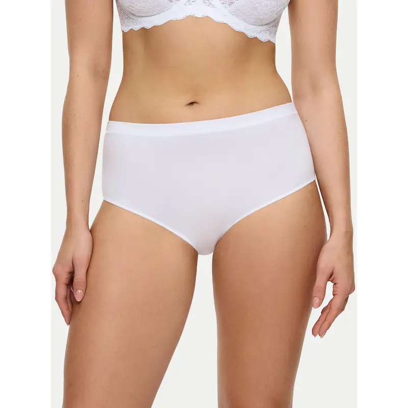 Mutande classiche a vita alta Sense Of Modal 10224787 Bianco