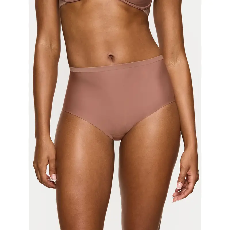 Mutande classiche a vita alta Shape Smart 10209655 Marrone